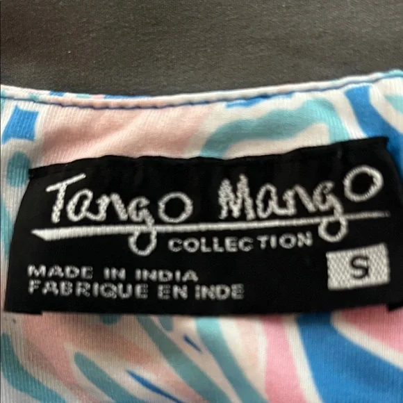 Tango Mango Abstract Print Mini Dress - Picture 5 of 5